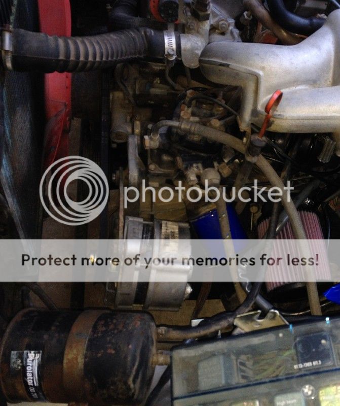 Melted alternator bushings need help